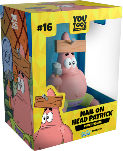 Bob l'éponge Vinyl figurine Nail on Head Patrick Youtooz Viacom Nickelodeon SpongeBob Square Pants