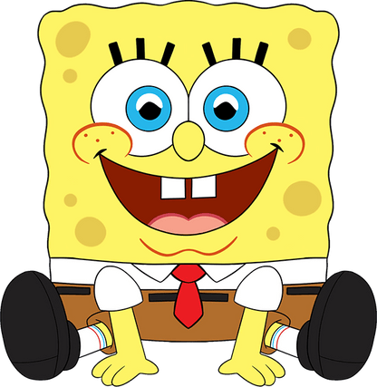 Spongebob Sit Plush (9in)