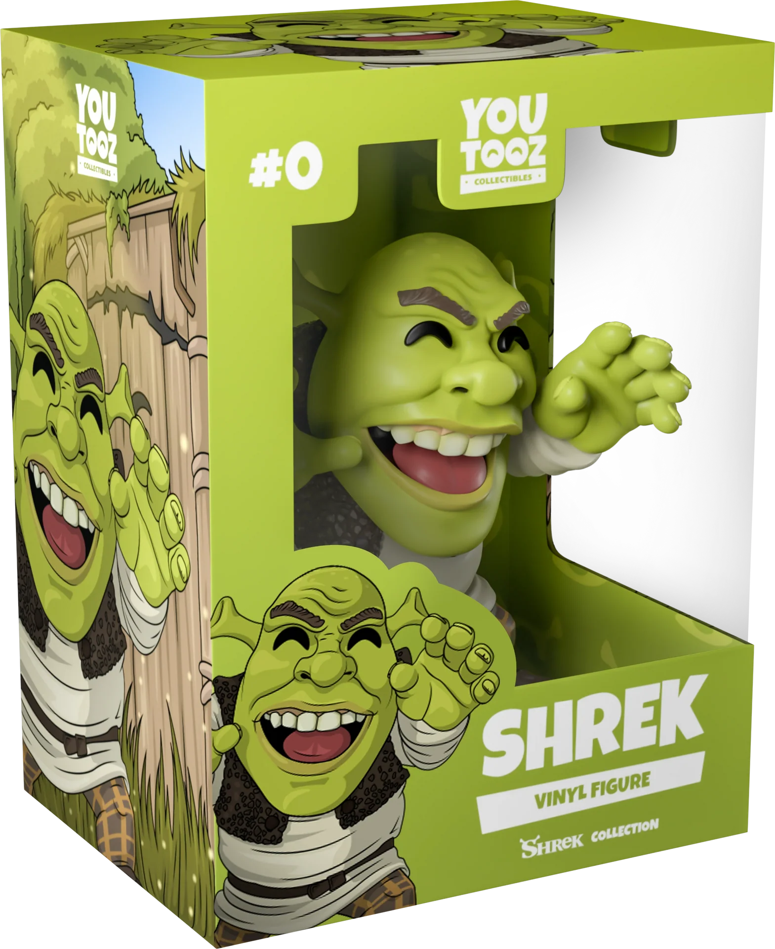 shrek vinyl figurine shrek youtooz dreamworks