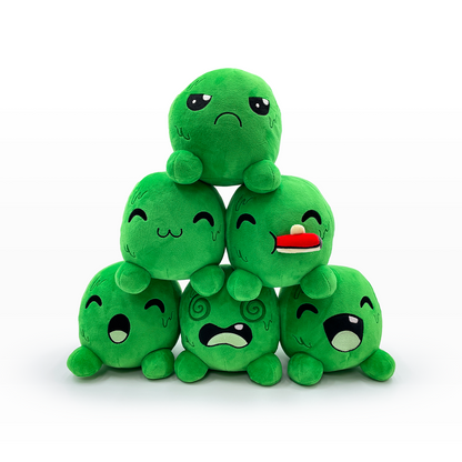 Surprised Slimecicle Stickie (6in)