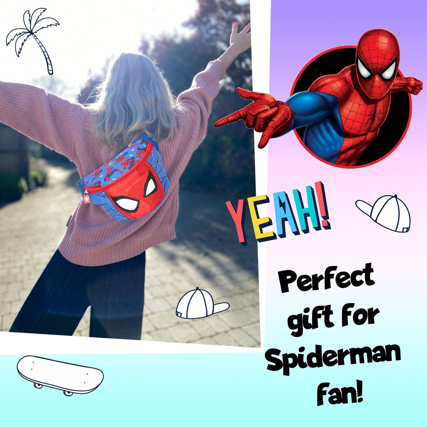 Sac banane ceinture – Spider-Man
