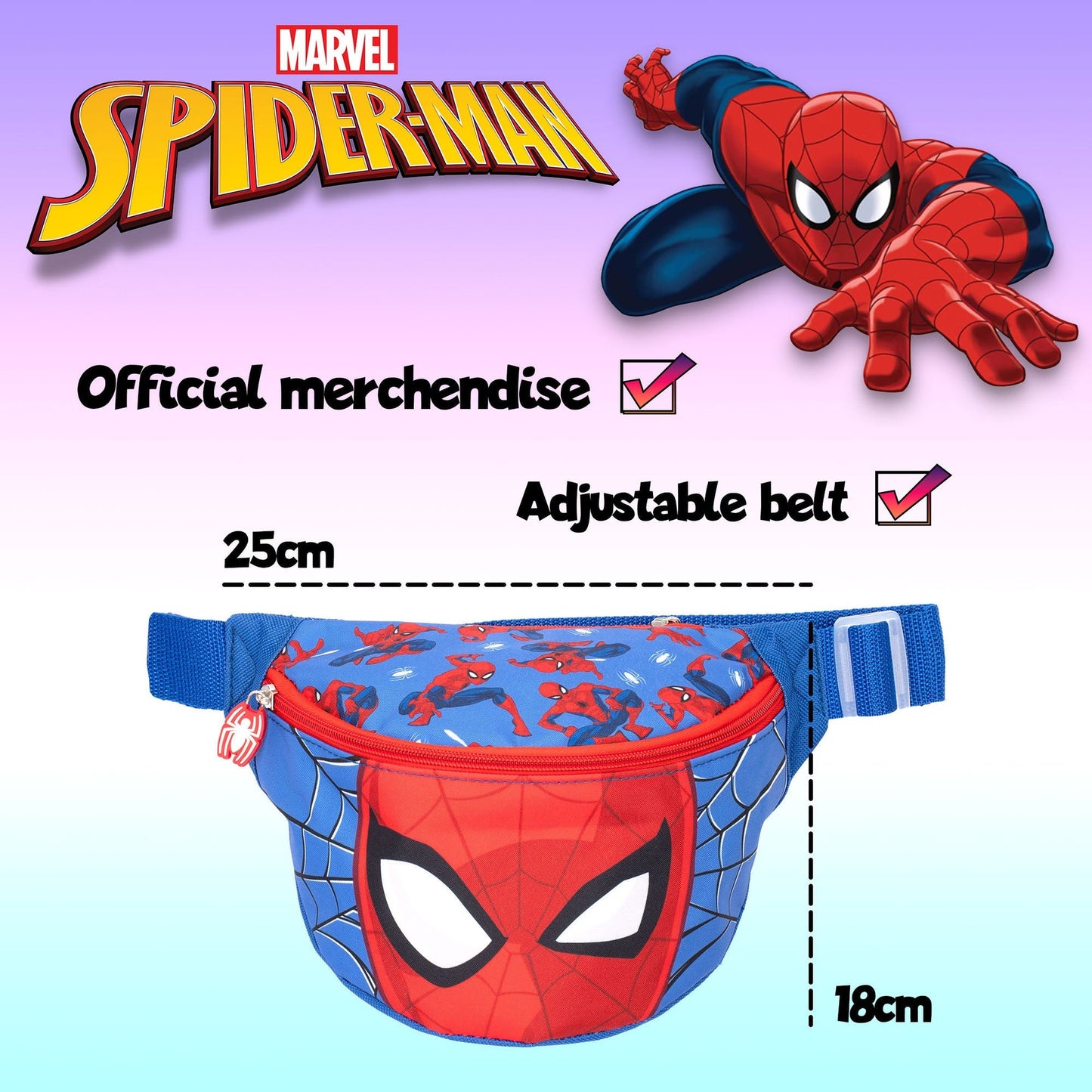Sac banane ceinture – Spider-Man