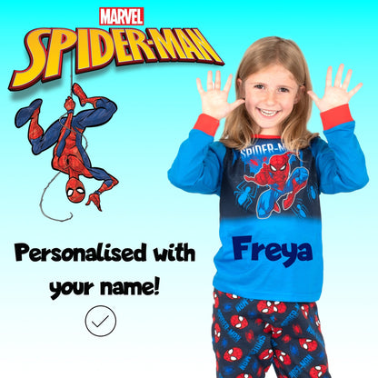 Pyjama – Marvel Spider-Man Christmas -bleu