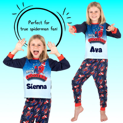 Pyjama – Marvel Spider-Man Christmas – Dark bleu