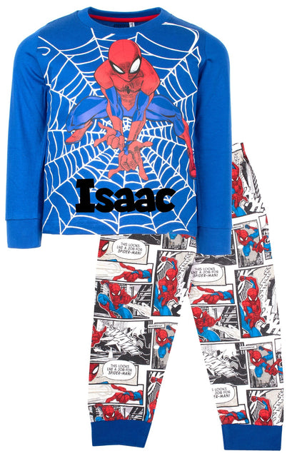 Pyjama – Set Spider-Man – bleu