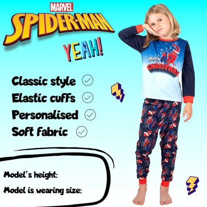 Pyjama – Marvel Spider-Man Christmas – Dark bleu