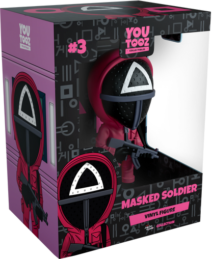Squid Game Vinyl figurine Masked Soldier Youtooz Netflix