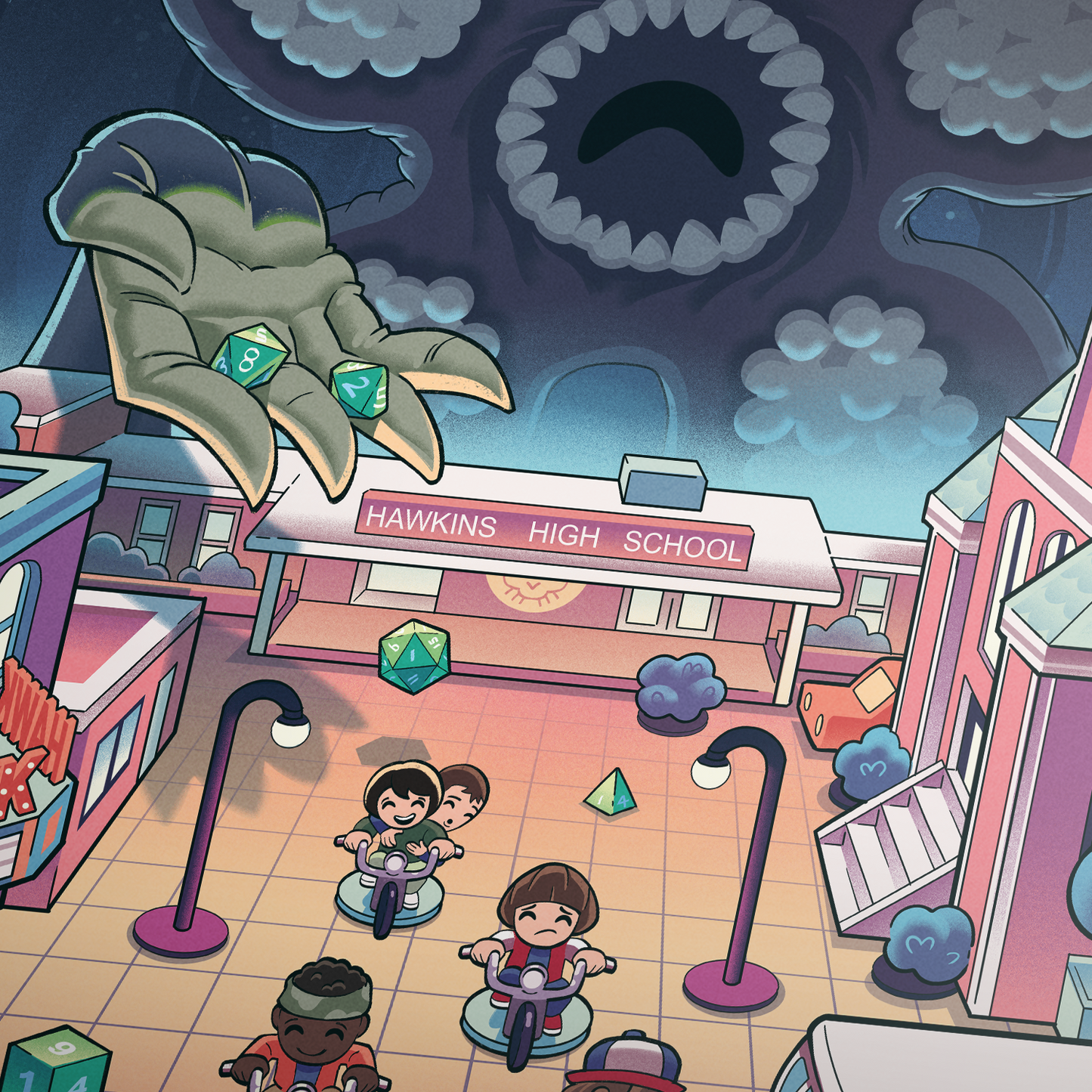 Season 1 Stranger Things Print
