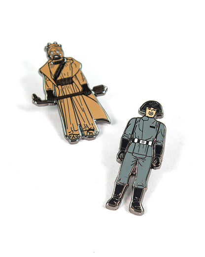 Pin's Star Wars Set 1.6 - Tusken Raider and Imperial Death Star Technician