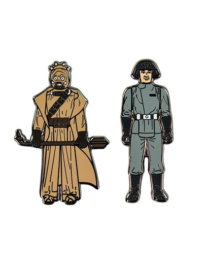 Pin's Star Wars Set 1.6 - Tusken Raider and Imperial Death Star Technician