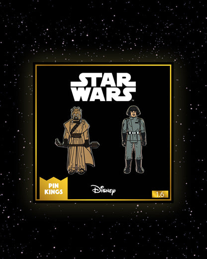 Pin's Star Wars Set 1.6 - Tusken Raider and Imperial Death Star Technician