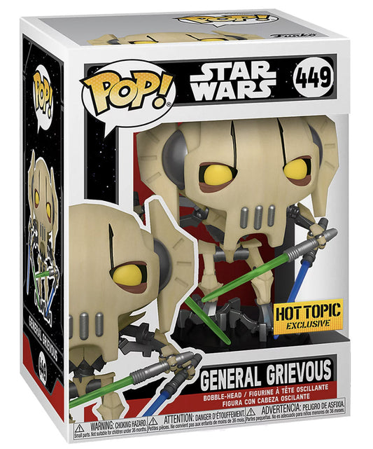 Pop! Général Grievous avec Sabres Laser