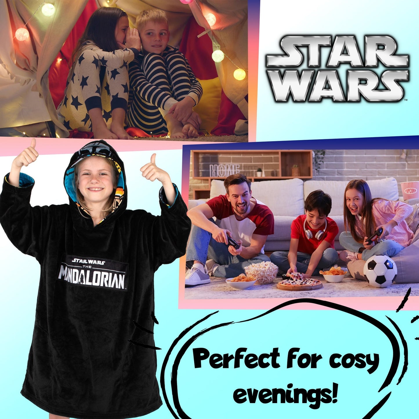 Sweat plaid oversize – Star Wars Mandalorian Oversized Blanket