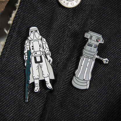 Pin's Star Wars Set 1.12 – FX-7 and Imperial Stormtrooper (Hoth Battle Gear)