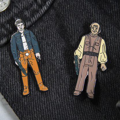 Pin's Star Wars Set 1.18 – Han Solo (Bespin Outfit) and Lobot