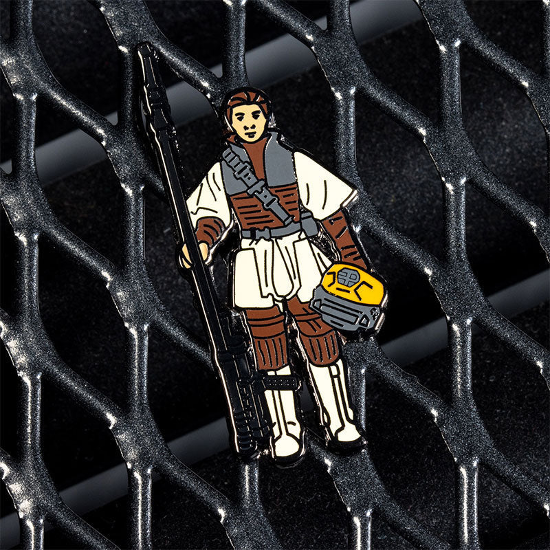 Pin-Set Star Wars 1.27 – Prinzessin Leia Organa (Boushh-Verkleidung) und Gamorreanischer Wachsoldat