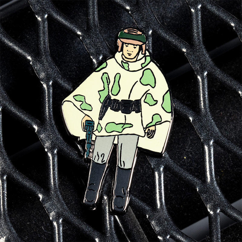 Pin-Set Star Wars 1.35 – 8D8 und Prinzessin Leia Organa (im Kampf-Poncho)