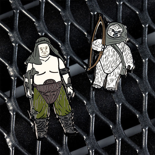 Pin's Star Wars Set 1.40 – Rancor Keeper and Lumat