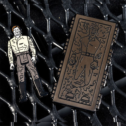 Pin-Set Star Wars 1.45 – Han Solo und Han Solo (In Karbonitkammer)