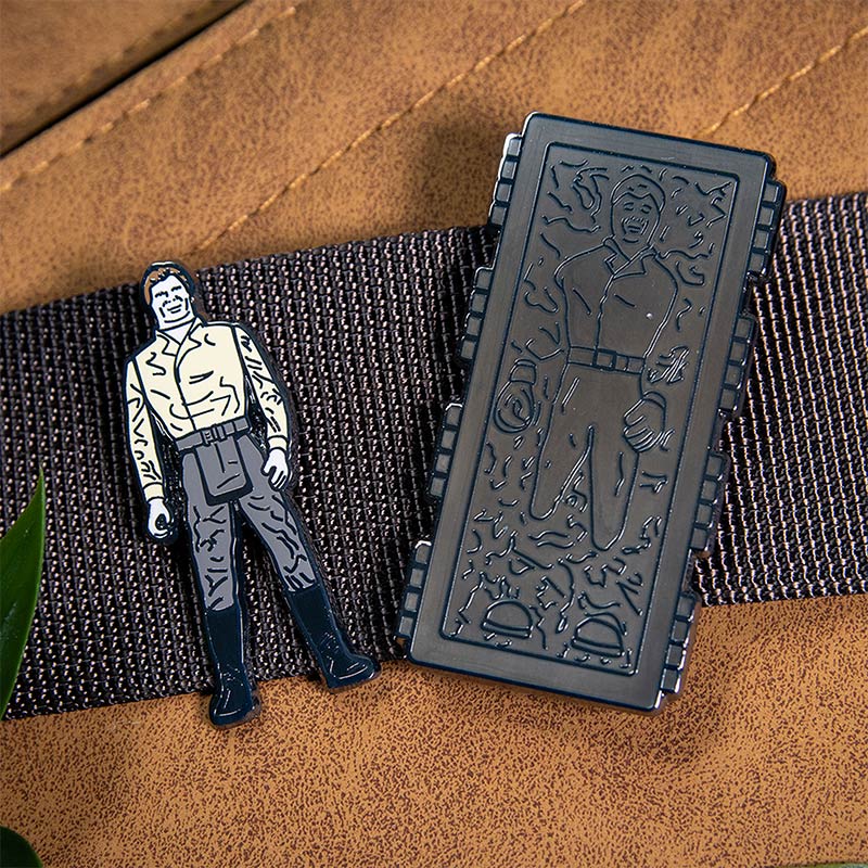 Pin-Set Star Wars 1.45 – Han Solo und Han Solo (In Karbonitkammer)