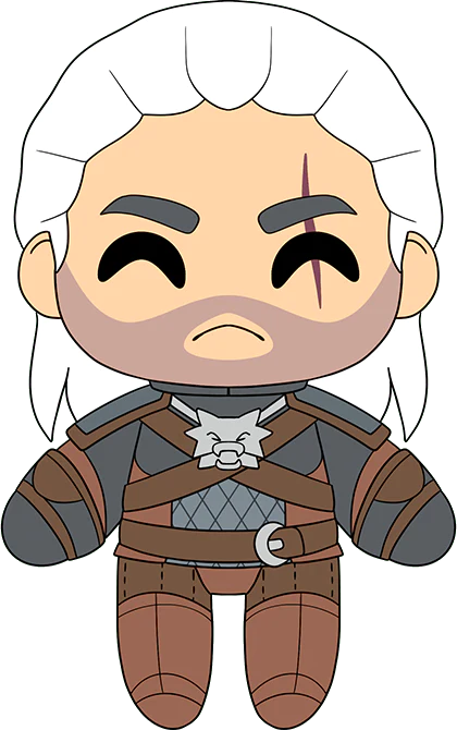 Peluche Geralt de Riv The Witcher Netflix Youtooz