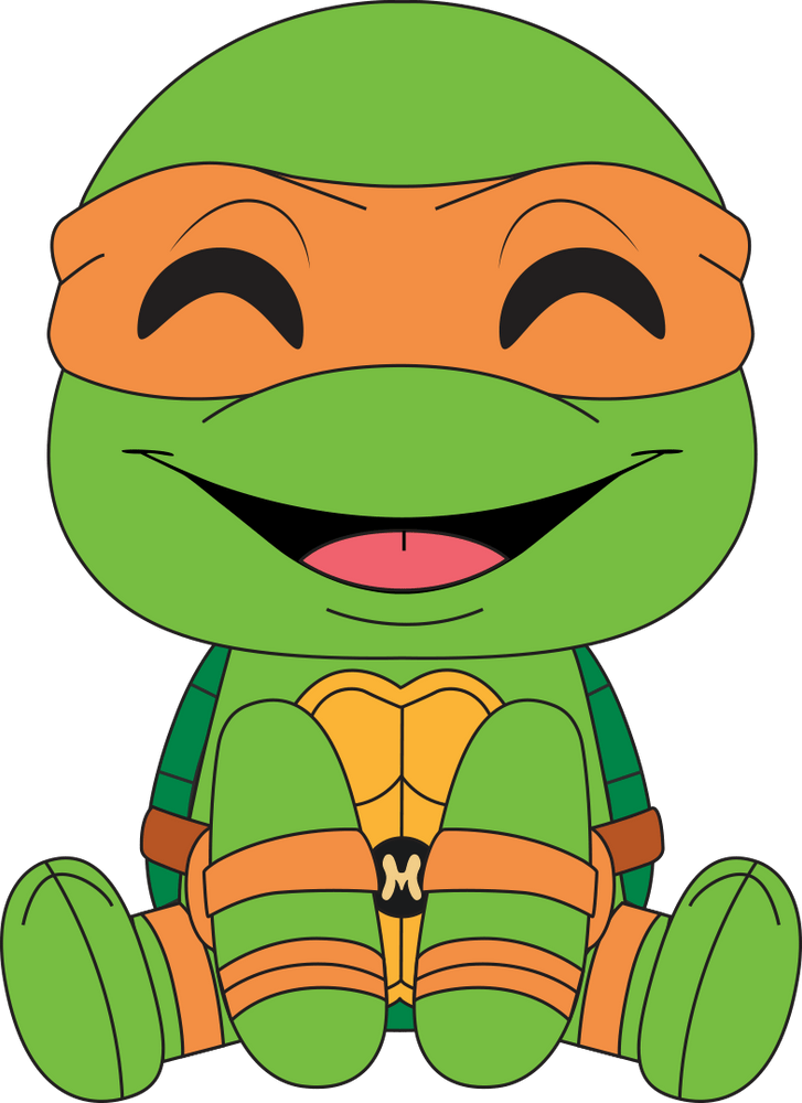 Michelangelo Plüschtier (23 cm)