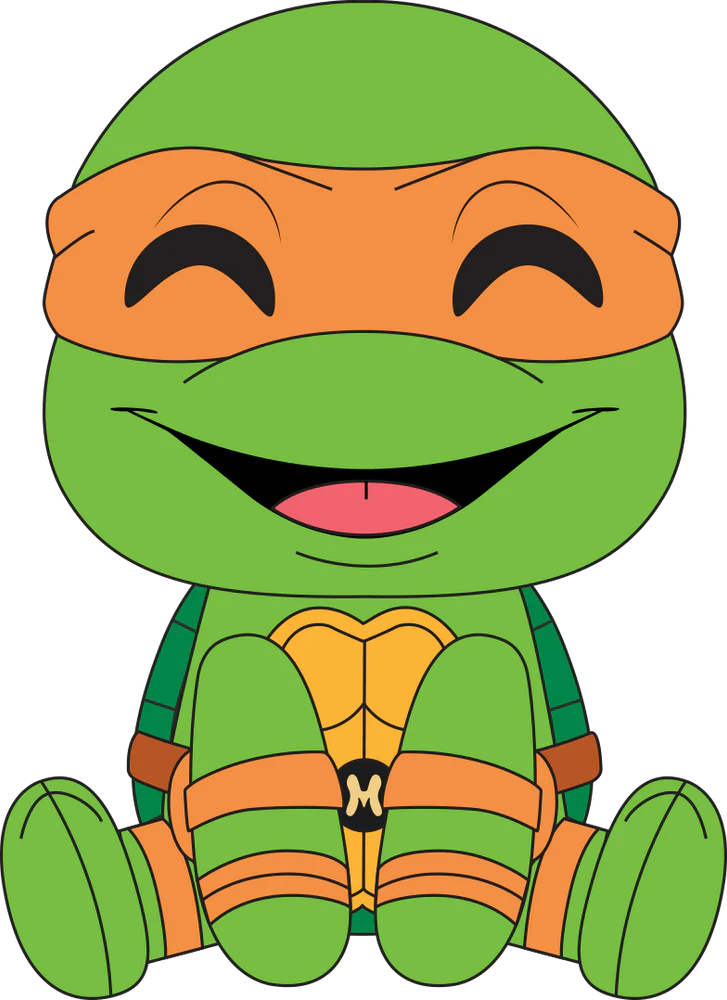 Peluche Michelangelo Youtooz Teenage Mutant Ninja Turtles TMNT