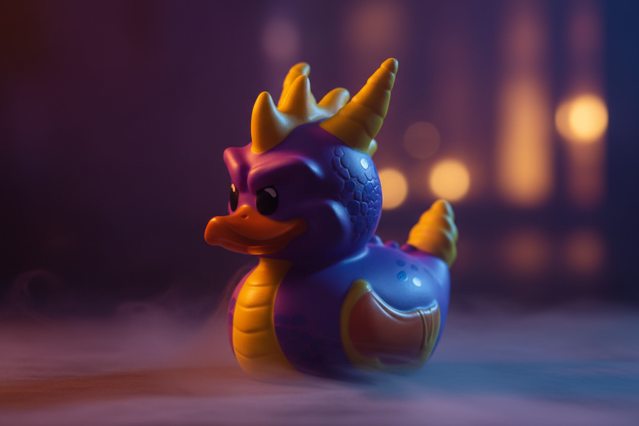 Spyro the Dragon Duck (First Edition)