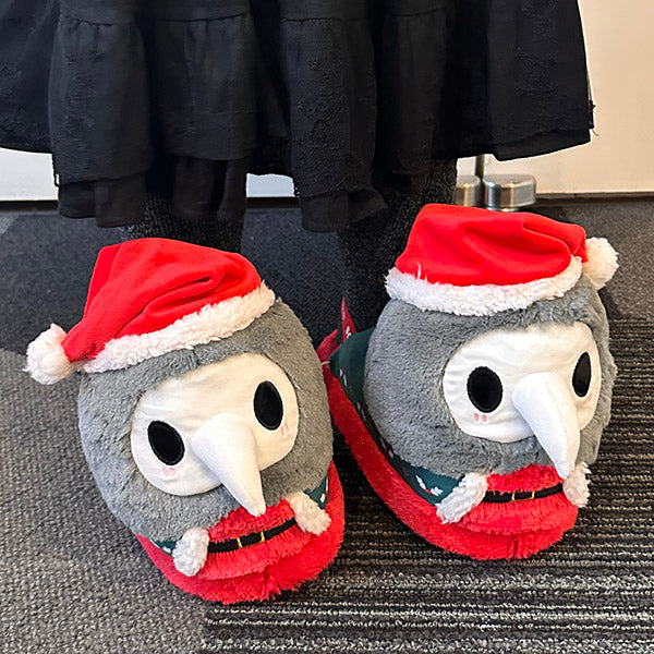 Squishable Pantoffeln – Festlicher Pestdoktor