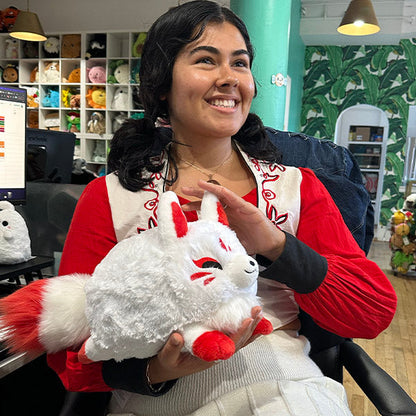 Peluche Mini Squishable – Bébé Kitsune