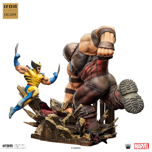 Wolverine vs Juggernaut Statue – X-Men – Art Scale 1/10 – Marvel Comics