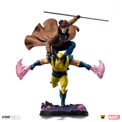 Statue Gambit e Wolverine - X-Men 97 - Art Scale 1/10 - Marvel Comics
