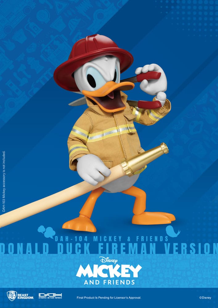 Donald Duck Fireman Version -  PRECOMMANDE*