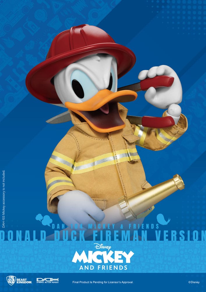 Donald Duck Fireman Version -  PRECOMMANDE*