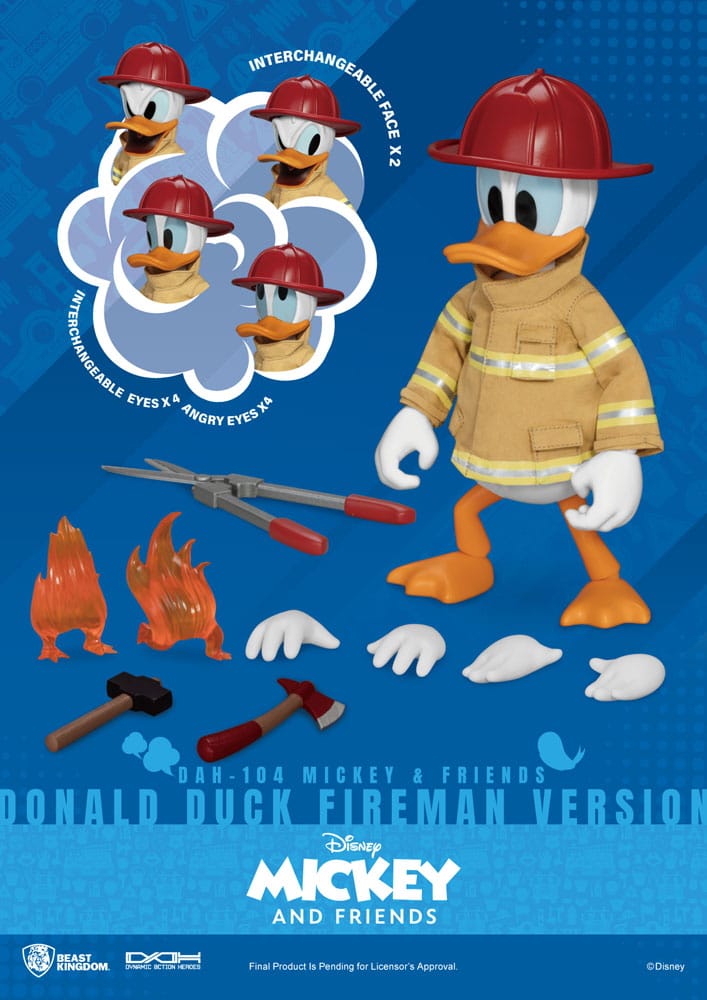 Donald Duck Fireman Version -  PRECOMMANDE*