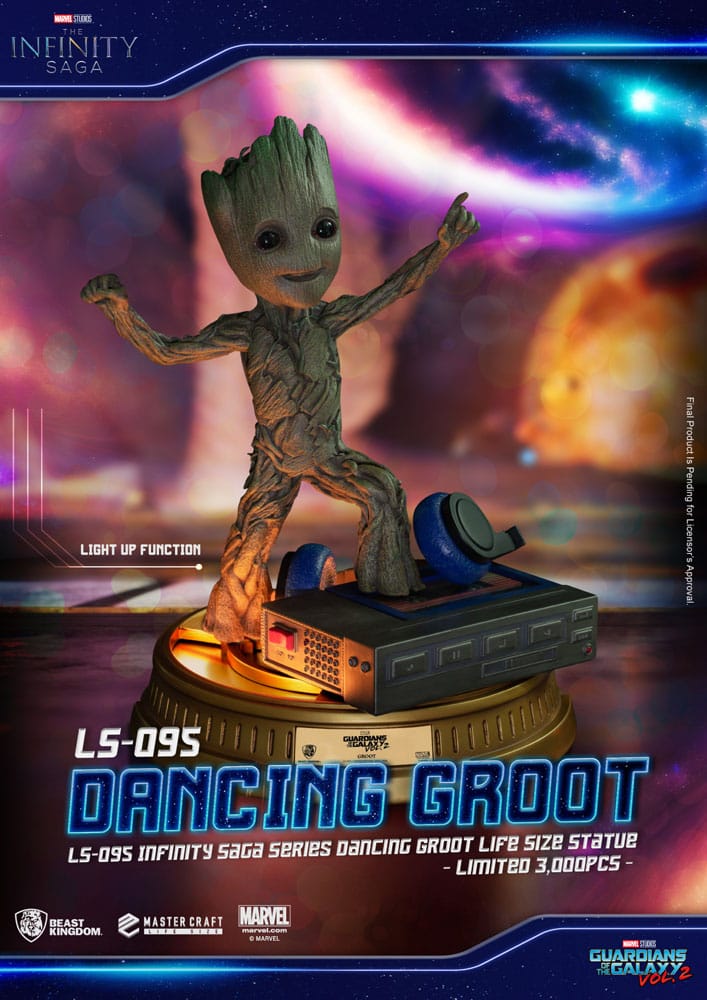 Statuette Les Gardiens de la Galaxie  - Dancing Groot - PRECOMMANDE*