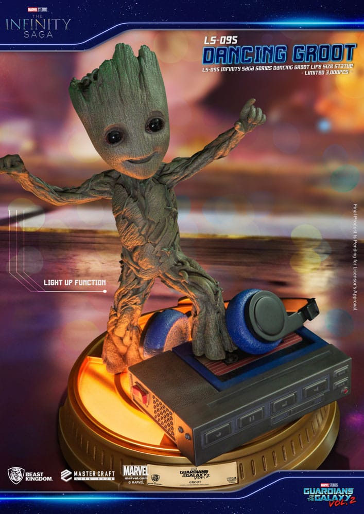 Statuette Les Gardiens de la Galaxie  - Dancing Groot - PRECOMMANDE*