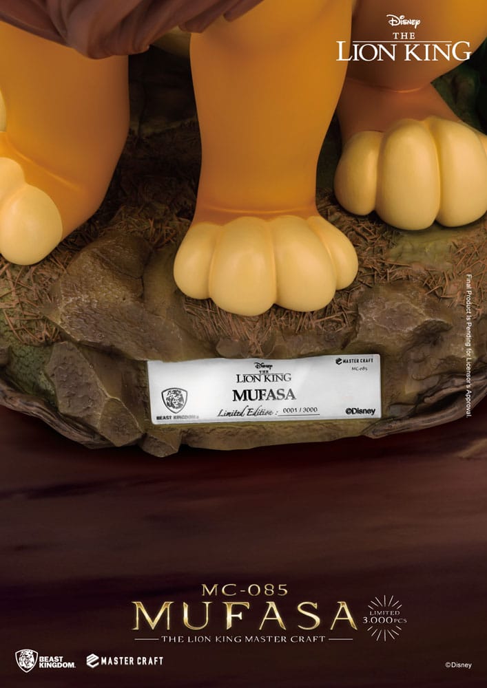 mc 085 the lion king master craft mufasa beast kingdom toys