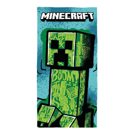 Serviette de bain Minecraft - Creeper