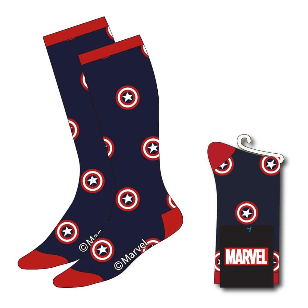 Chaussettes Avengers - Captain America Shield