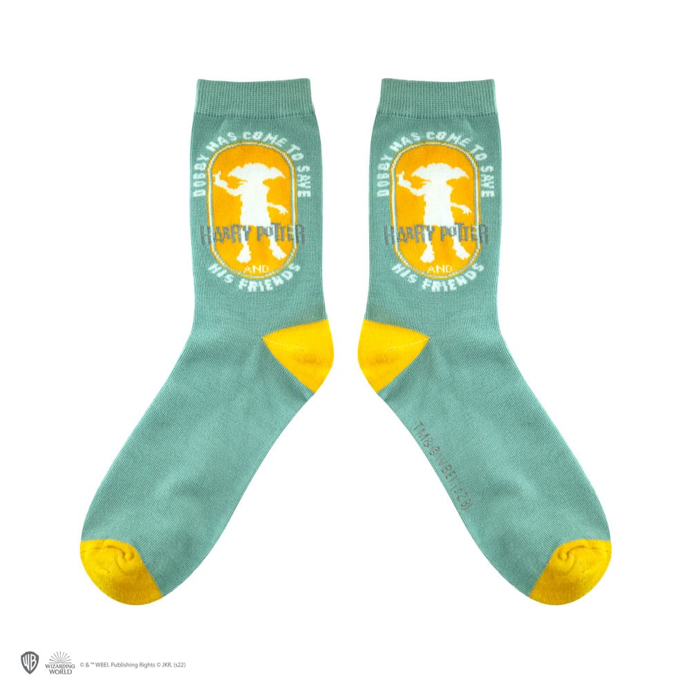 Pack of 3 pairs of Harry Potter Socks - Dobby 