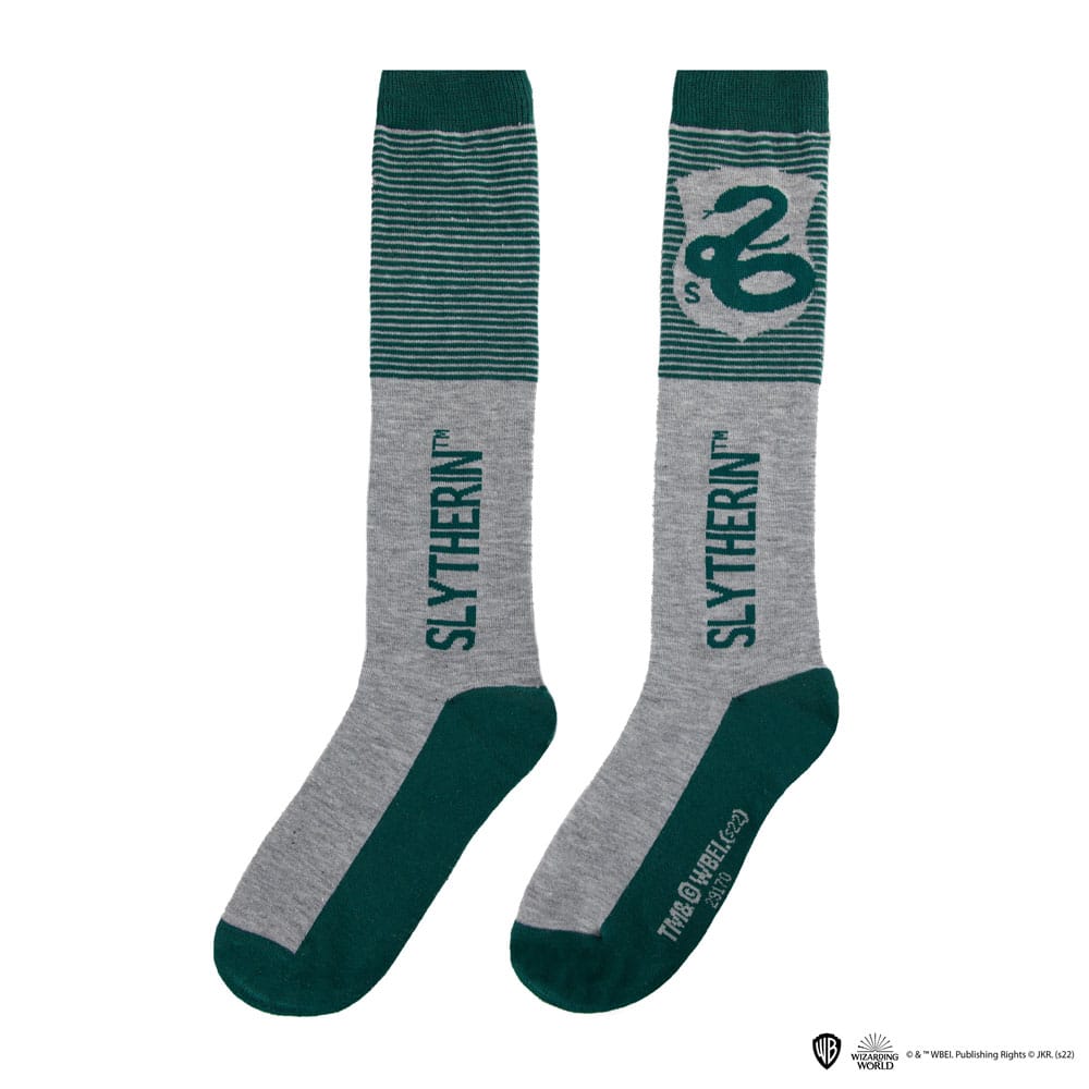 Packen Sie 3 Paar Harry-Potter-Socken – Slytherin 