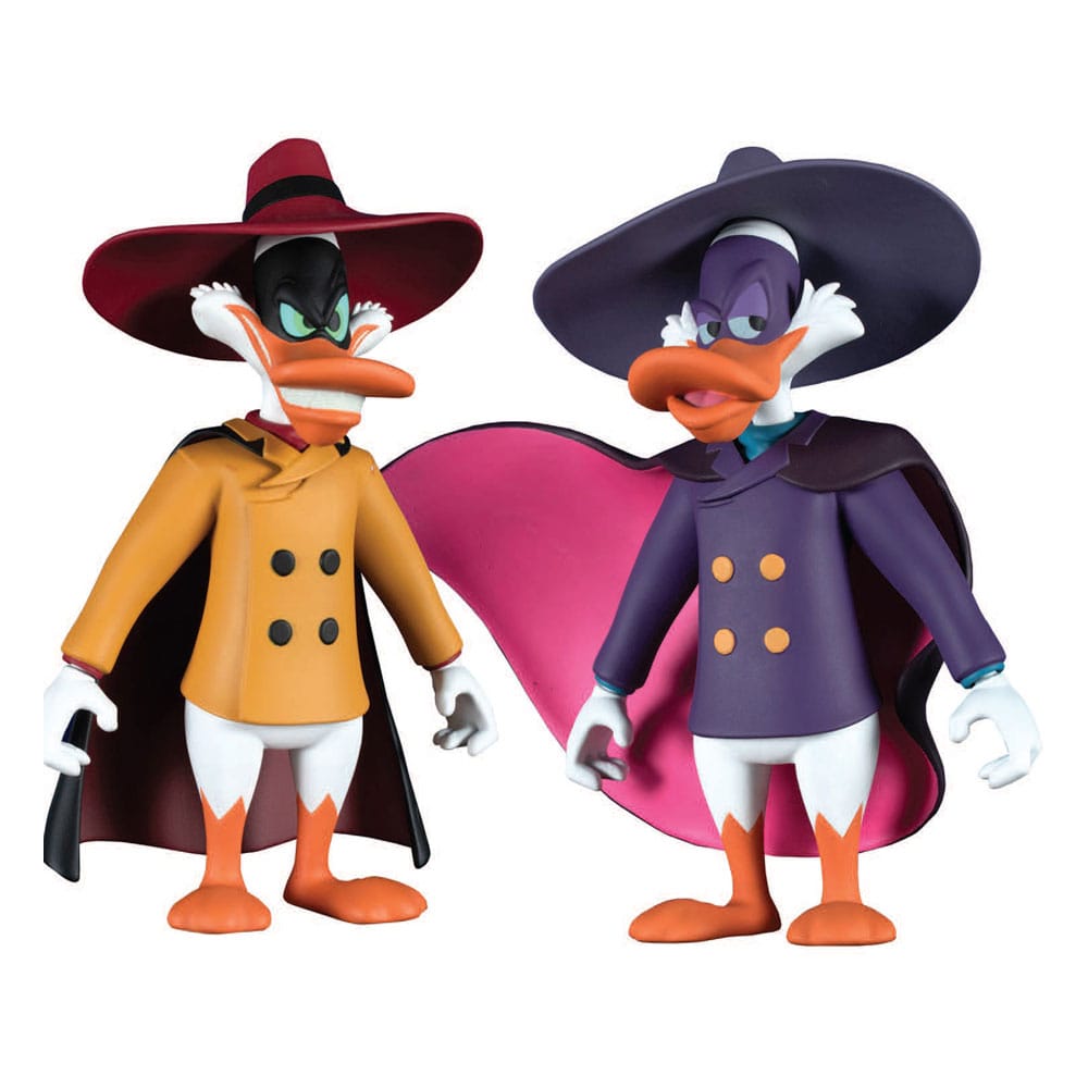 Pack 2 Darkwing Duck- und Negaduck-Figuren 