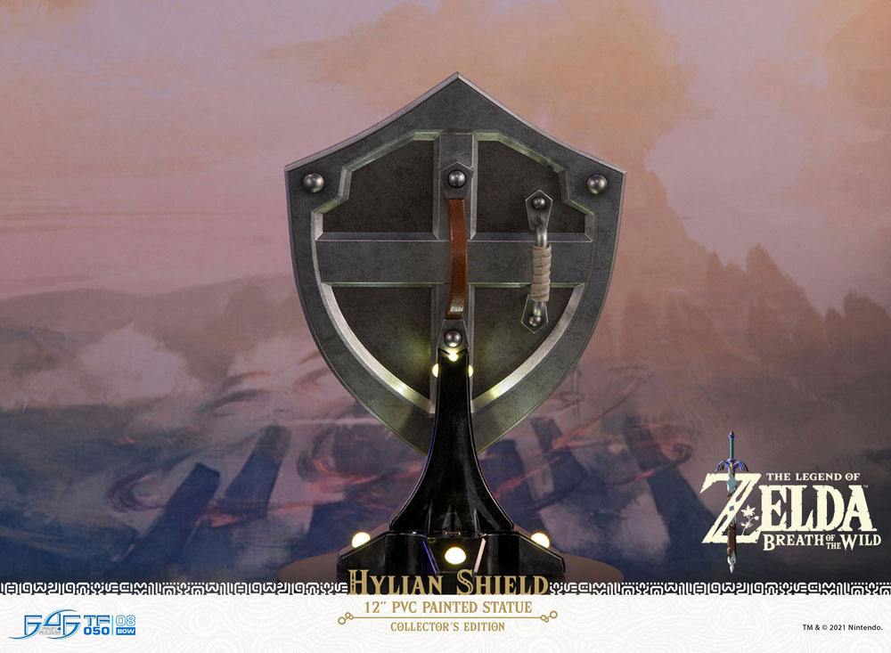 Die Legende von Zelda: Breath of the Wild-Statue – Hylian Shield Collector's Edition 