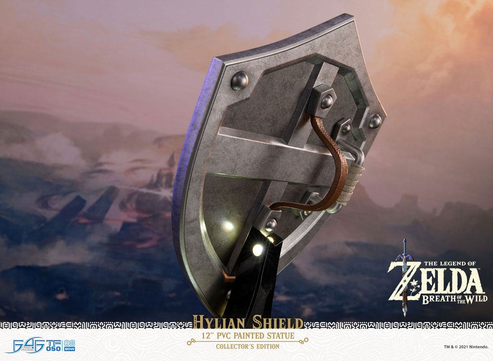 Die Legende von Zelda: Breath of the Wild-Statue – Hylian Shield Collector's Edition 