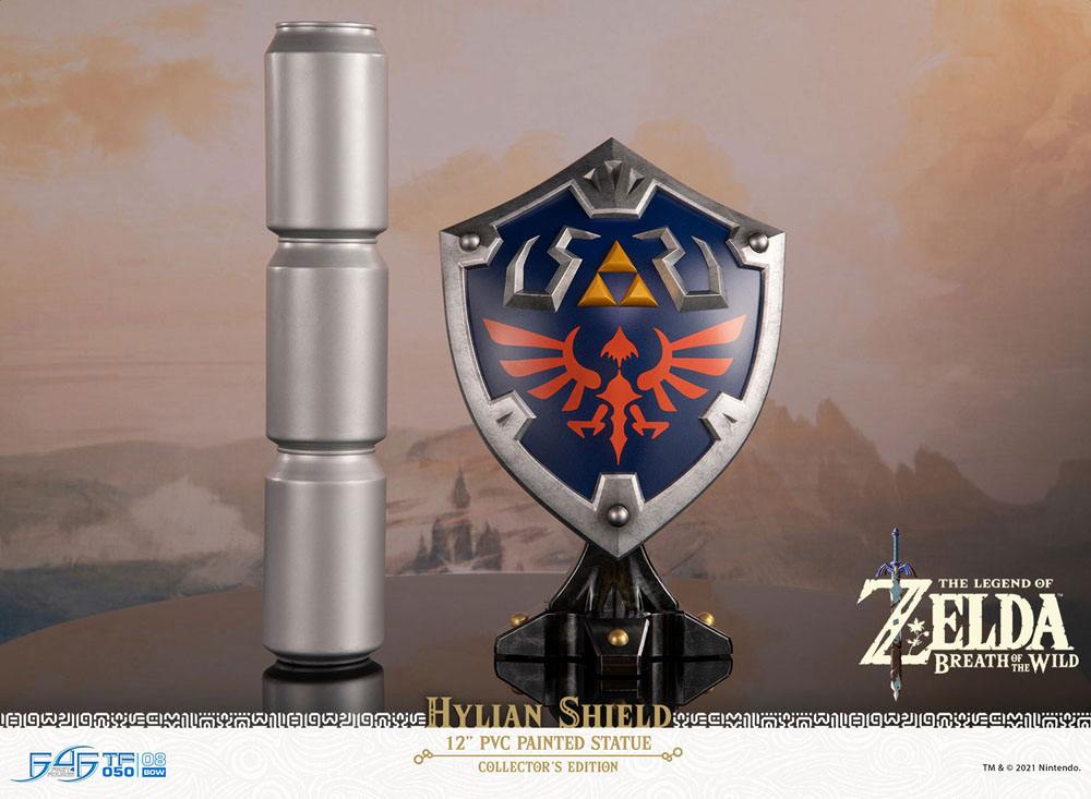 Die Legende von Zelda: Breath of the Wild-Statue – Hylian Shield Collector's Edition 