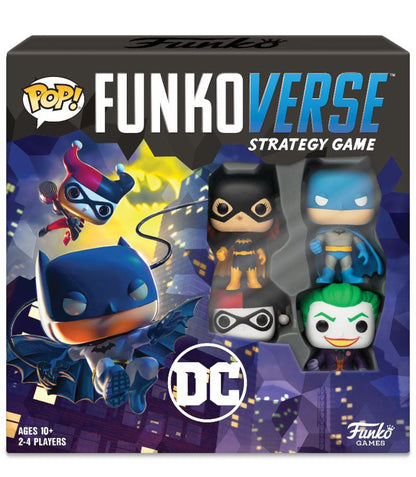 DC Comics Funkoverse 100 4er-Pack – Basisspiel