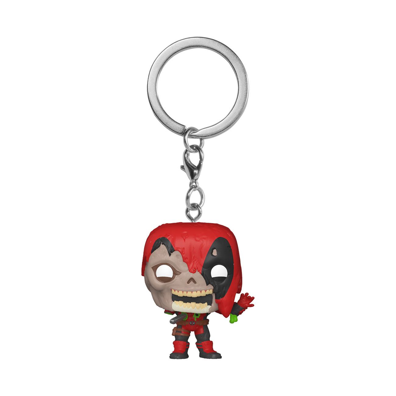 pop keychain zombie deadpool