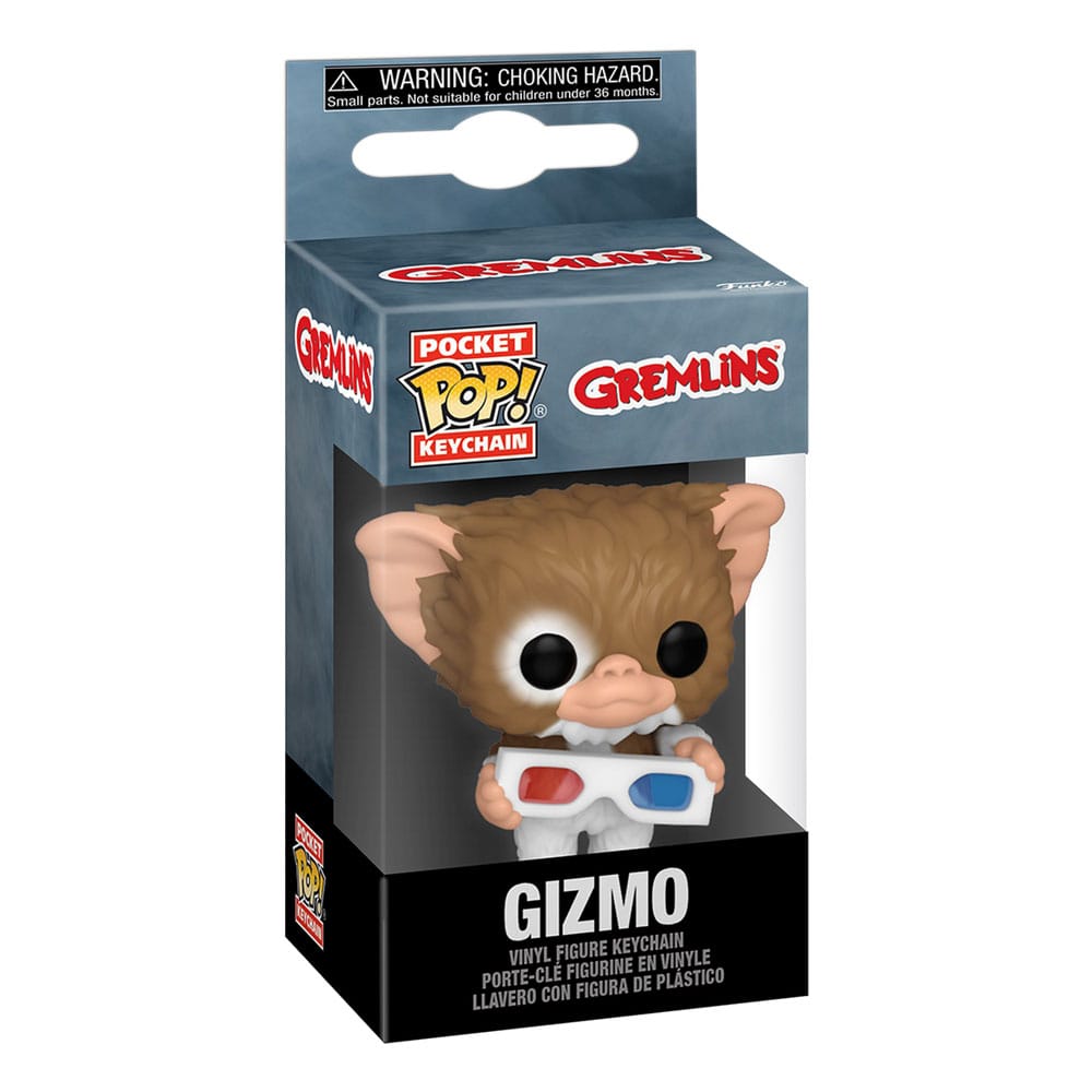 Gizmo avec lunettes 3D - Pop! Keychain