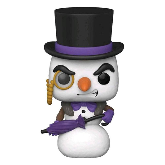 O boneco de neve do pinguim